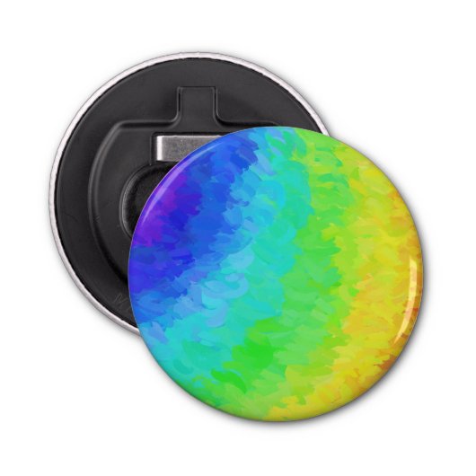 Rainbow Icy Button Flesopener (Voorkant)