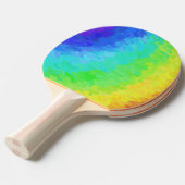 Rainbow Icy Tafeltennisbatje (Voorkant Gekanteld)