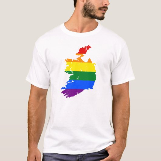 RAINBOW IERLAND. PERSONALISEERBAAR: VOEG UW EIGEN T-SHIRT (Voorkant)