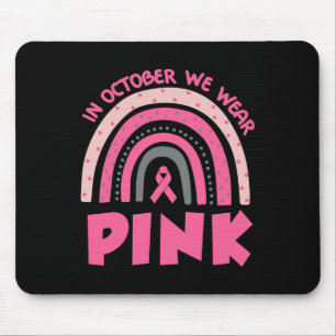 Rainbow In October We Wear Pink Breast Cancer Awar Muismat