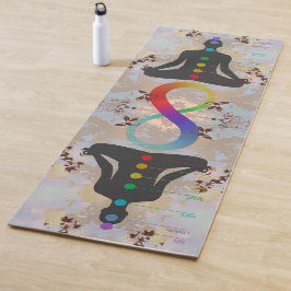 Rainbow Infinity Chakra Yogi Astral Body Yoga Mat