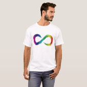 Rainbow Infinity Neurodiversity Shirt (Voorkant volledig)
