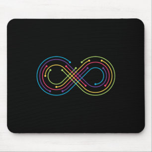 Rainbow Infinity Symbool Pride Autism Awareness Ne Muismat