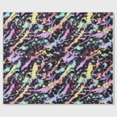 Rainbow Ink Splash Extreme : Cadeaupapier (Vlak)