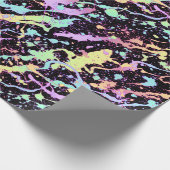 Rainbow Ink Splash Extreme : Cadeaupapier (Hoek)