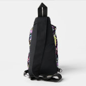 Rainbow Ink Splash Extreme : Sling Bag (Achterkant)