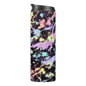 Rainbow Ink Splash Extreme : Thermosbeker (Geroteerd rechts)