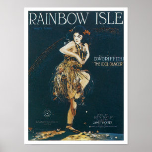 Rainbow Isle Songbook Hoesje Poster