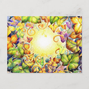Rainbow Ivy Eye Briefkaart