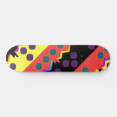 Rainbow Jagged Geo Skateboard (Horizontaal)