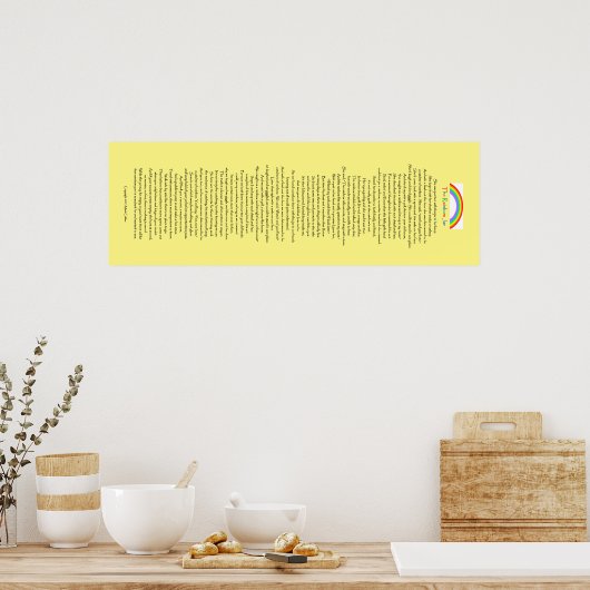 Rainbow Jar POSTER (Cuisine)