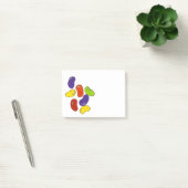 Rainbow Jelly Bean Easter Basket Snoep Post-it® Notes (Kantoor)
