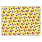 Rainbow Jelly Bean Snoep Paasjellyboon Snoepjes Tafelkleed (Voorkant (Horizontaal))