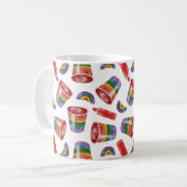Rainbow Jelly schiet koffie Mok (Voorkant links)