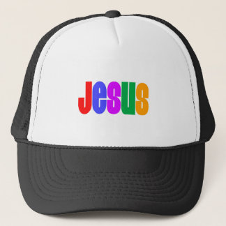 Rainbow Jesus Trucker Pet
