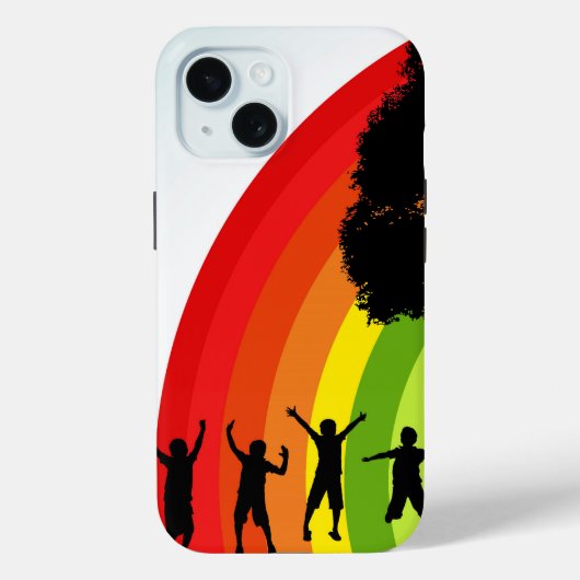 Rainbow Joy Case-Mate iPhone Case (Achterkant)