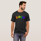 Rainbow K-Pop Basic T-shirt (Voorkant volledig)