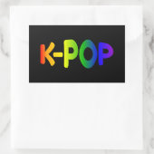 Rainbow K-Pop Sticker (Tas)