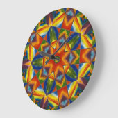 Rainbow Kalaidoscope Grote Klok (Hoek)