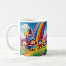Rainbow Kinder Classic Mok voor Joyful Sips