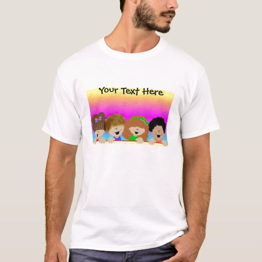 Rainbow Kinder T-shirt (Voorkant)