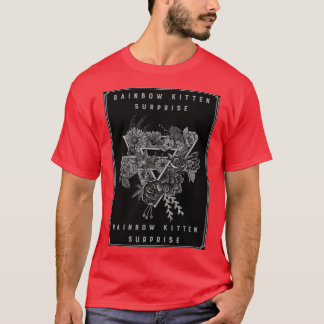 Rainbow Kitten Surprise Band Muziek onze familie T-shirt