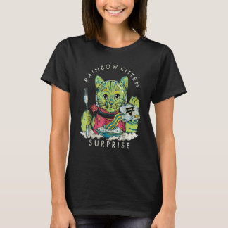  Rainbow Kitten verrassingskat T-shirt