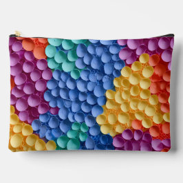 RAINBOW KLEURRIJKE 3D LOOK BLOEMEN ETUI
