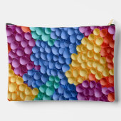 RAINBOW KLEURRIJKE 3D LOOK BLOEMEN ETUI (Achterkant)