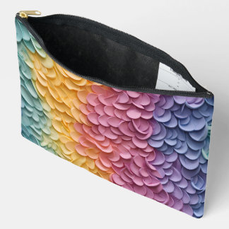 RAINBOW KLEURRIJKE 3D LOOK BLOEMEN ETUI