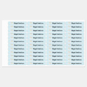 Rainbow-labels voor pastelWaterverf Labels (Vel)