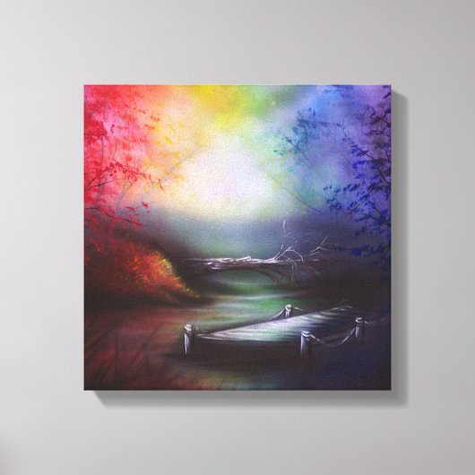 Rainbow Landscape Print (Voorkant)