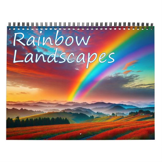 Rainbow Landscapes Kalender (Hoes)