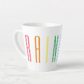 RAINBOW Latte Mug (Angle gauche)