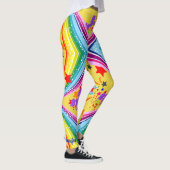 Rainbow Leggings Unicorn Personnaliser Pantalons Y (Droite)