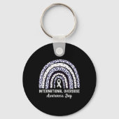 Rainbow Leopard International Overdosering Bewustm Sleutelhanger (Achterkant)