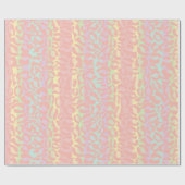 Rainbow Leopard Print Cadeaupapier (Vlak)