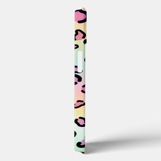Rainbow Leopard print esthetisch Cheetah Patroon Case-Mate iPhone Case (Achterkant / Rechts)