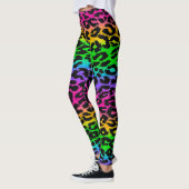 Rainbow Leopard Print Leggings (Links)