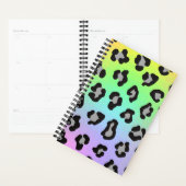 Rainbow Leopard Print Planner (Display)