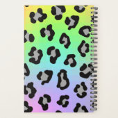 Rainbow Leopard Print Planner (Achterkant)