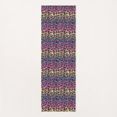 Rainbow Leopard Print Yogamat (Voorkant)