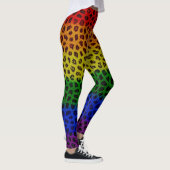 Rainbow Leopard Skin Leggings (Rechts)
