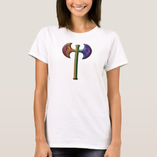 Rainbow Lesbian Pride Labrys T-shirt