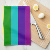 Rainbow LGBT drapeau gay Serviettes de cuisine (Quart Plié)