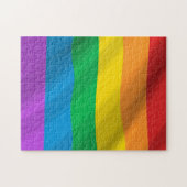 Rainbow LGBT Drapeau Jigsaw Puzzle - Puzzle de fie (Horizontal)