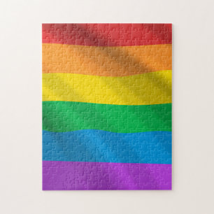 Rainbow LGBT Flag Jigsaw Puzzle – Pride Puzzel