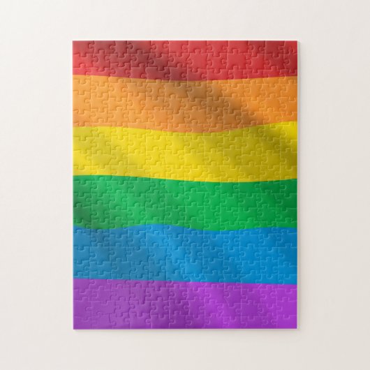 Rainbow LGBT Flag Jigsaw Puzzle – Pride Puzzel (Verticaal)