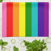 Rainbow LGBT gay flag Kitchen Towels Theedoek (Gevouwen)