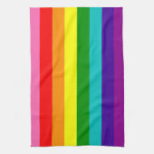 Rainbow LGBT gay flag Kitchen Towels Theedoek (Verticaal)
